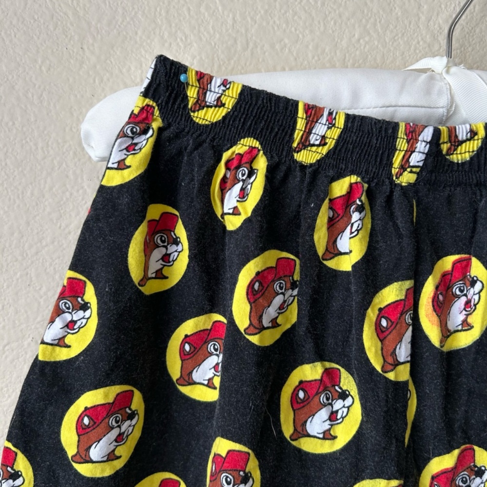 Shorts Boxer Style Bucee's Logo all over Black Red Yellow by Bucee's Child Large - Picture 8 of 12